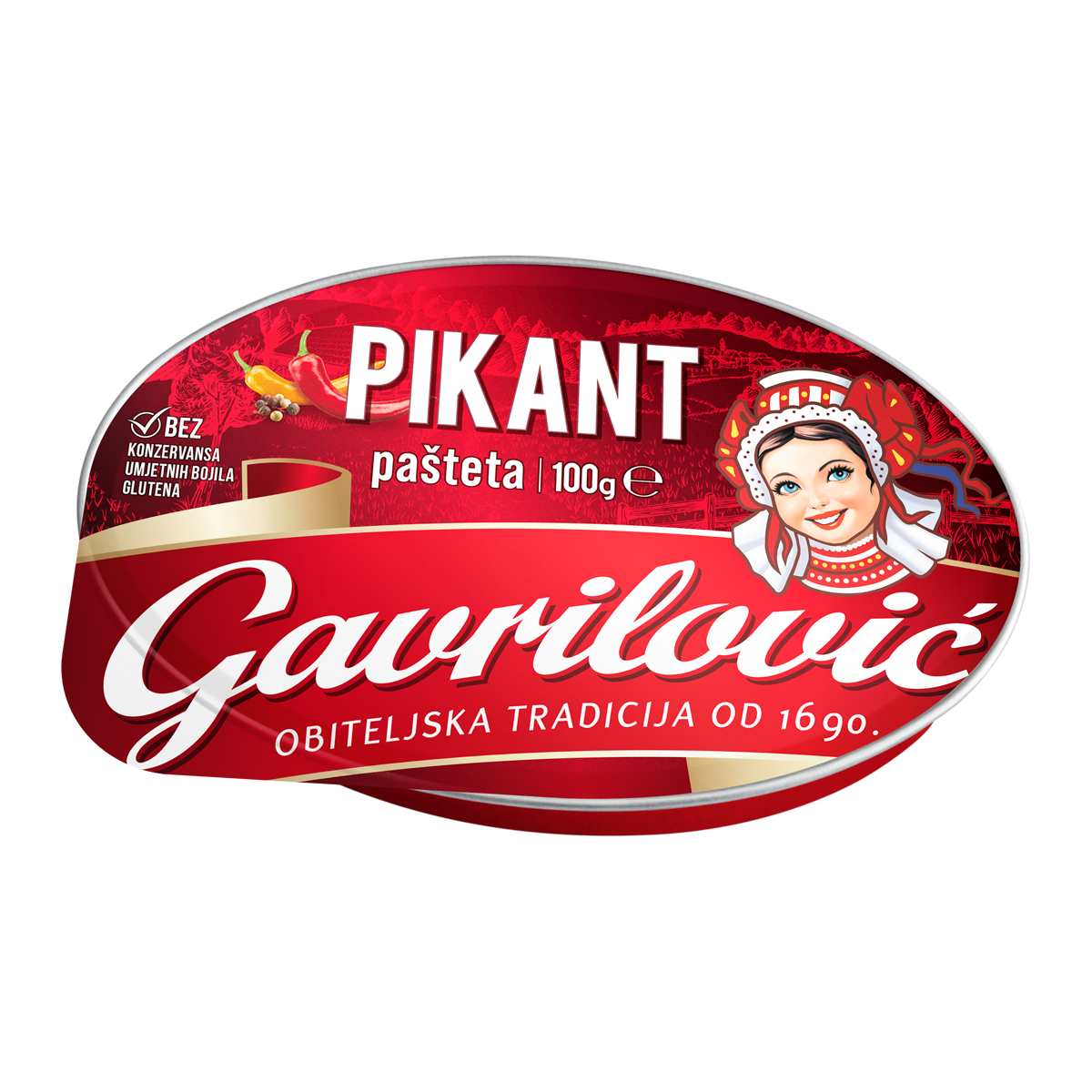 Pašteta pikant 100g
